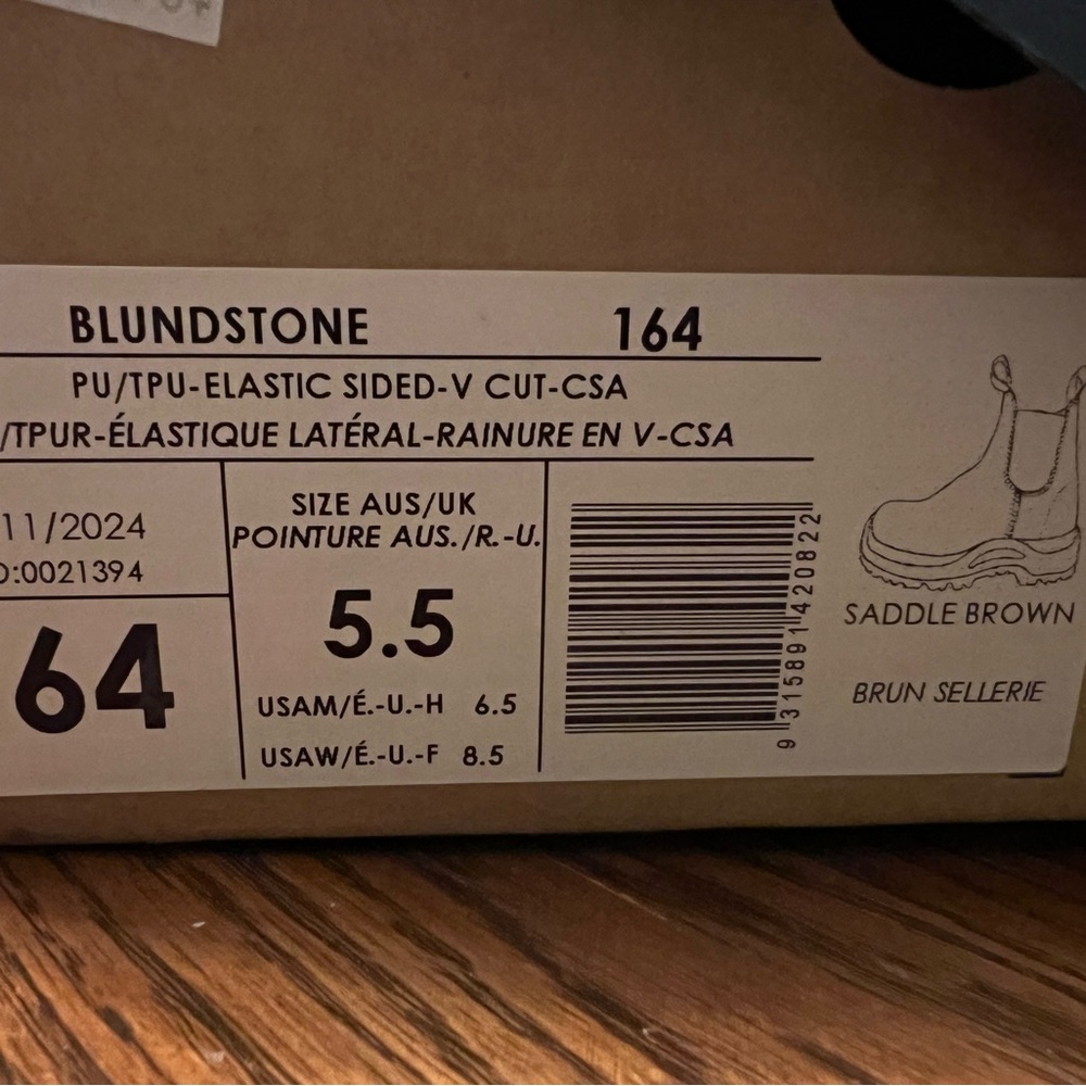 Blundstone Saddle Brown Elastic Boots
